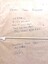 Discoloured paper with manuscript inscription