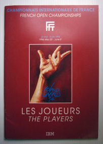Tournament Programme, 1994