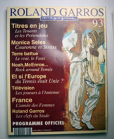 Tournament Programme, 1993