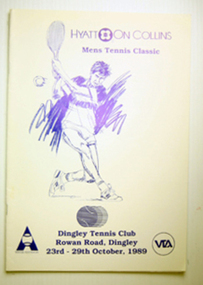 Tournament Programme, 1989