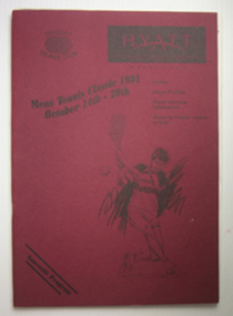 Tournament Programme, 1991