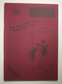 Tournament Programme, 1991