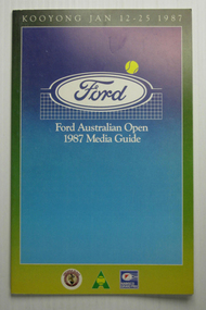 Press kit, 1987