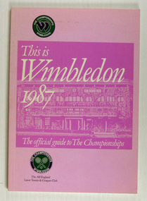 Tournament guide, 1987