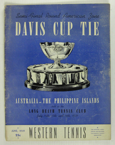 Tournament Programme, 1936