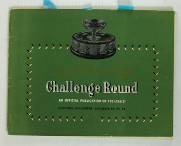 Tournament Programme, 1955