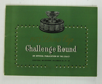 Tournament Programme, 1955