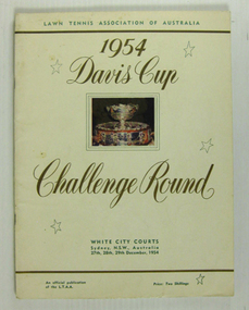 Tournament Programme, 1954