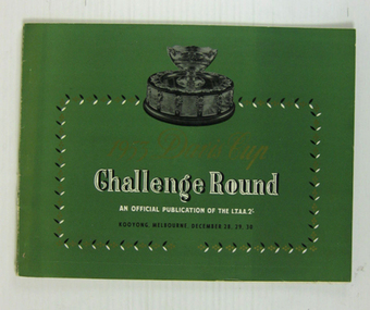 Tournament Programme, 1953