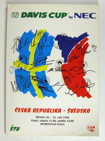 Tournament Programme, 1996