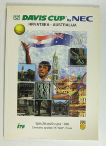 Tournament Programme, 1996