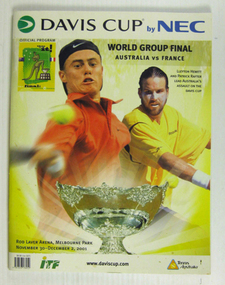 Tournament Programme, 2001