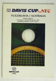 Tournament Programme, 1992