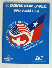 Tournament Programme, 1992
