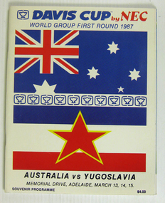Tournament Programme, 1987