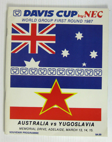 Tournament Programme, 1987