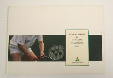 1990 Tennis Australia Annual Report & Financial Statement, 1990