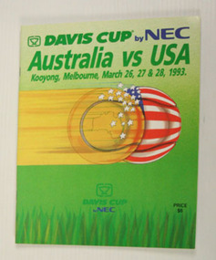 Tournament Programme, 1993