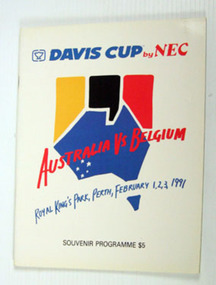 Tournament Programme, 1991