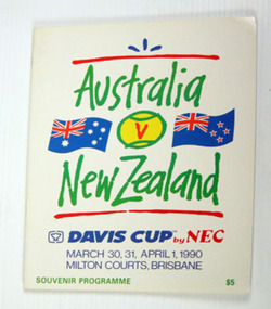Tournament Programme, 1990