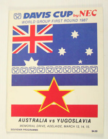Tournament Programme, 1987