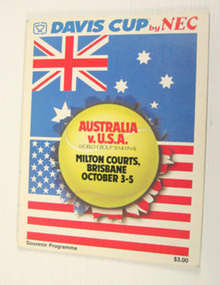Tournament Programme, 1986