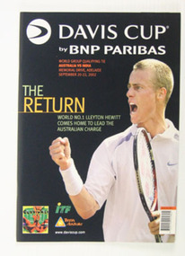 Tournament Programme, 2002