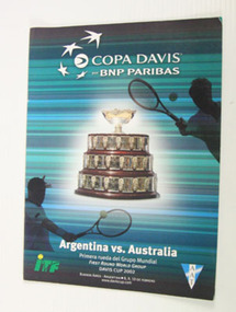 Tournament Programme, 2002