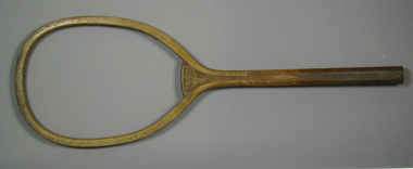 Racquet, Circa 1895