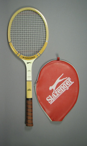 Racquet & cover, Circa 1977