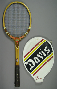 Racquet & cover, Circa 1980