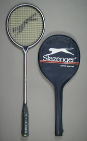 Racquet & cover, Circa 1985