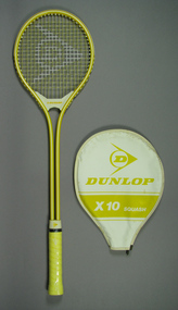 Racquet & cover, Circa 1975