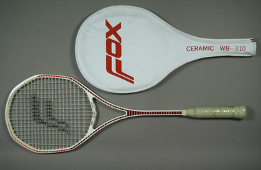Racquet & cover, Circa 2000