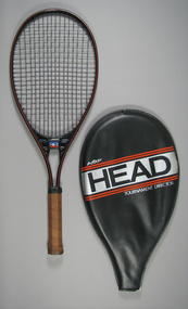 Racquet & cover, Circa 1981