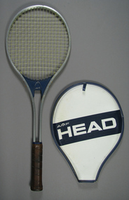 Racquet & cover, Circa 1975