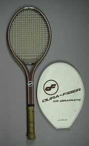 Racquet & cover, Circa 1975