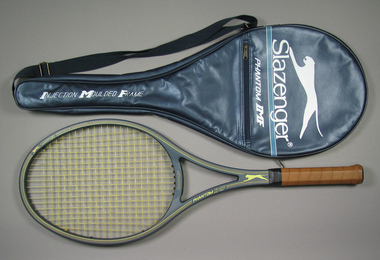 Racquet & cover, Circa 1985