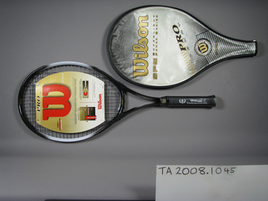 Racquet & cover, Circa 1992