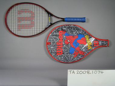 Racquet & cover, Circa 1996