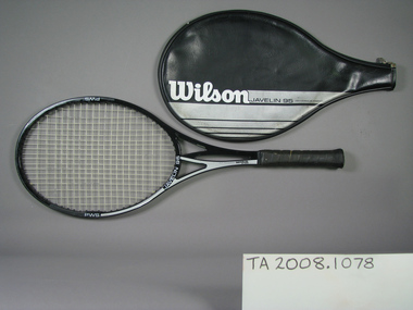 Racquet & cover, Circa 1990
