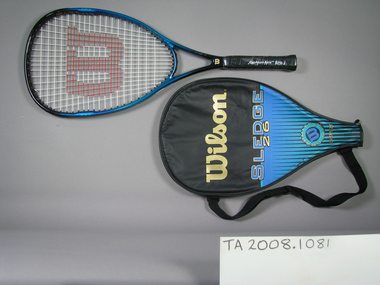 Racquet & cover, Circa 1990