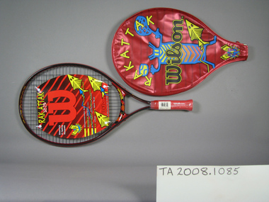 Racquet & cover, Circa 1993