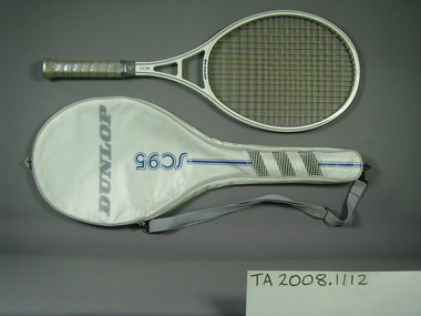Racquet & cover, Circa 1985
