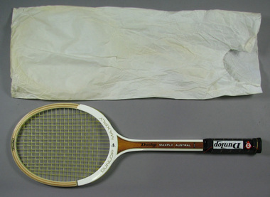Racquet,  Packing cover, Circa 1976