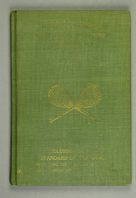 Tournament Programme, 1896