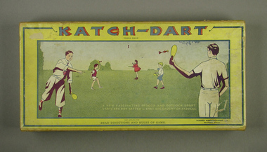 Katch Dart game set, Circa 1925