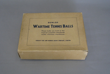 Cardboard ball container, Circa 1940