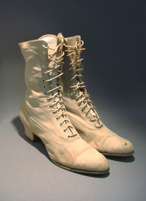 Tennis boots, Circa 1895
