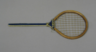 Racquet,  Indoor Game, Circa 1870